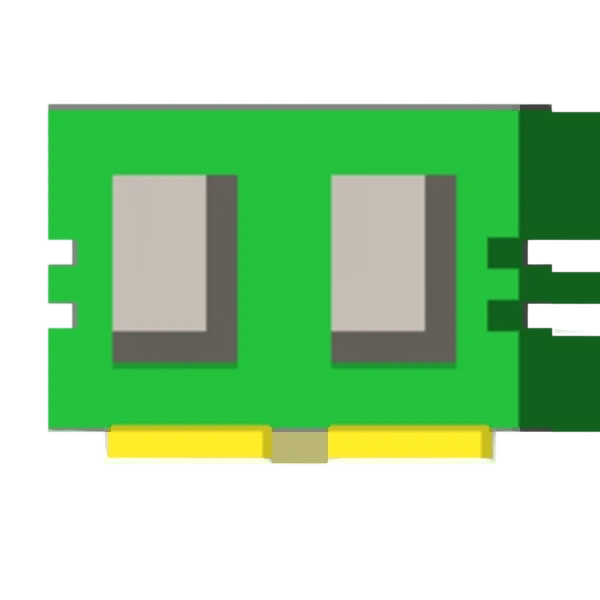 Mem Reduct program icon with green memory gauge motif