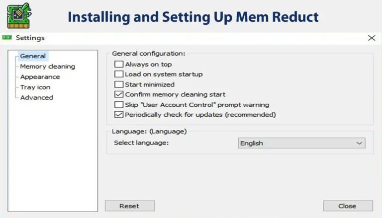 First-run installer wizard and initial preference checklist